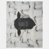 Baa-tle of Individuality Fleecedecke (Vorderseite)