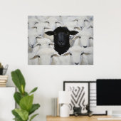 Baa-tle of Individuality Poster (Heimbüro)