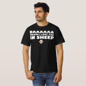 Baaa bedeutet, dass ich Sie in Schafe Liebe - Funn T-Shirt (Vorne ganz)