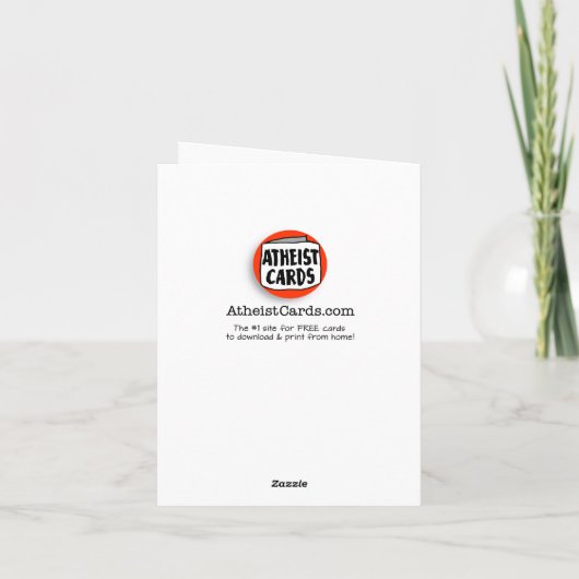 BAAA HUMBUG! - KARTE (Rückseite)