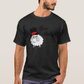 Baaa Humbug Sheep Funny Bah Humbug Holiday Christm T-Shirt (Vorderseite)