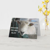 BAAAAA-GEFÜHL-BLAH - GUT BEKOMMEN KARTE (Gelbe Blume)