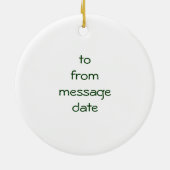 BAAAAAAAAAAAAAAAAAA SHEEP ORNANATION KERAMIKORNAMENT (Hinten)