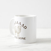 Baaaaad Bis Auf Die Knochen Kaffeetasse (Vorderseite Links)