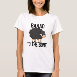 Baaad zum Knochen-Funny Black Sheep Puff T-Shirt