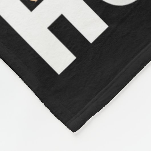 Baaah Humbug Sheep Xmas Lights Funny Anti Christma Fleecedecke (Ecke)