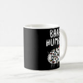Baaah Humbug Sheep Xmas Lights Funny Anti Christma Kaffeetasse (VorderseiteRechts)