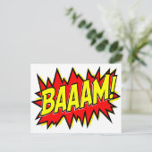 BAAAM! POSTKARTE (Stehend Vorderseite)