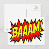 BAAAM! POSTKARTE (Vorne/Hinten)