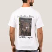 BaaBaaDoo Bauernhof-Logos T-Shirt (Rückseite)