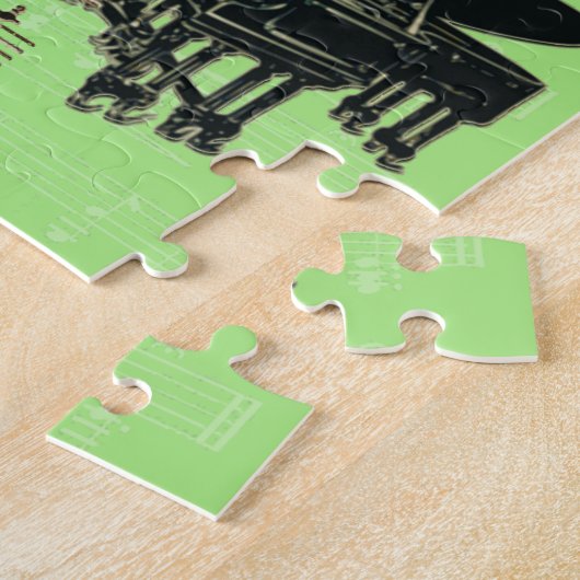 Baach große Tierkomponist Bach Parodie Puzzle (Seite)