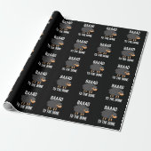 Baad to Bone Funny Black Sheep Puff Dark BG Geschenkpapier (Ungerollt)