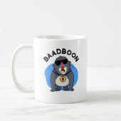 Baadboon Funny Bad Baboon Pun Kaffeetasse (Links)