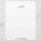 Baal (Briefbeschwererart, zwei Farben) Briefbogen (Vorne/Hinten)