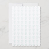 Baal (Buchstaben, zwei Farben) Einladung (Rückseite)