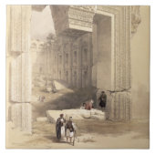 Baalbec am 7. Mai 1839 überziehen 81 von Volumen Fliese (Vorderseite)