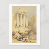 Baalbec, Platte 79 aus Band II des "Heiligen Lande Postkarte (Vorderseite)