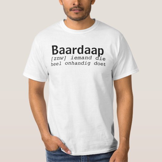 Baardaap T-Shirt (Vorderseite)