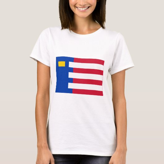 Baarle-Nassau Flagge T-Shirt (Vorderseite)