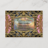 Baarnetscue elegante berufliche Geschäfts-Karte Visitenkarte (Rückseite)