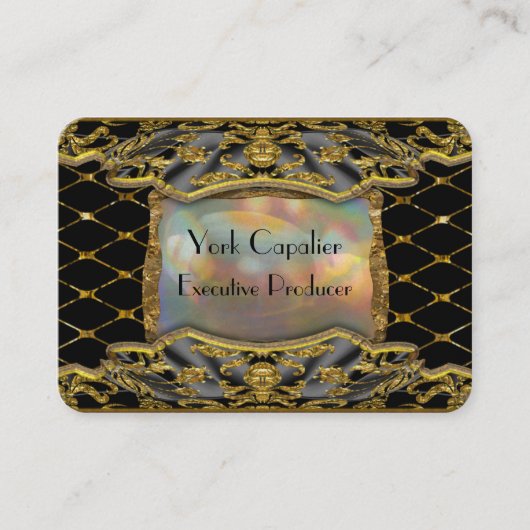 Baarnetscue Führungskraft-elegantes berufliches Visitenkarte (Vorderseite)