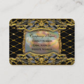 Baarnetscue Führungskraft-elegantes berufliches Visitenkarte (Rückseite)