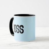 BAAS KOFFIEMOK TASSE (Vorderseite Links)