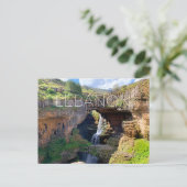 Baatara Wasserfall, Libanon Reise-Postkarte Postkarte (Stehend Vorderseite)