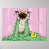 Baath Time Cat Poster (Vorne)