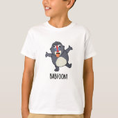 Bab-foon Funny Baffoon Baboon Pun T-Shirt (Vorderseite)