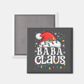 Baba Claus Funny Xmas Christmas Grandma Holiday St Magnet (Vorderseite/Rückseite)