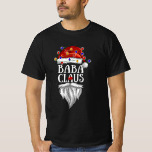 Baba Claus Shirt Weihnachtsbeleuchtung Pajama Fami