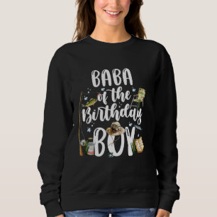 Baba der Jungfischen Angelfamilie Matching Sweatshirt