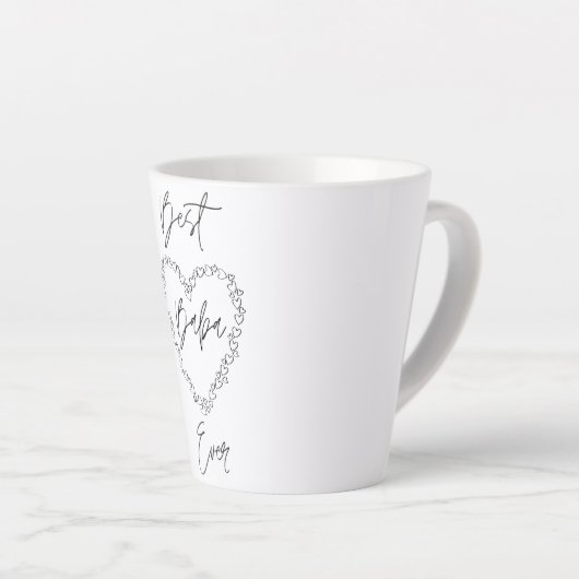 Baba-Grandma-Geschenk / Beste Baba je Tasse / Baba (Rechte Ecke)