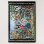 BABA JAGA RUSSIAN FOLKLORE PUZZLE (Vertikal)