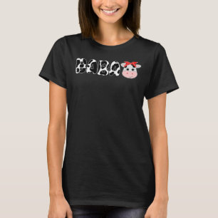 Baba Kuh Landwirtschaft Geburtstag Barnyard Famili T-Shirt