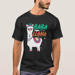 Baba Lama Lustiges Lama Alpakaliebhaber T-Shirt