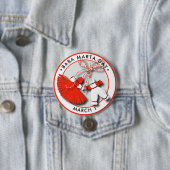 Baba Marta Day Martenitsa Button (Beispiel)