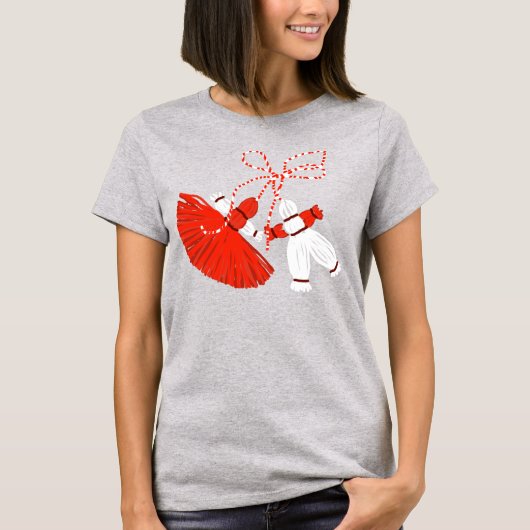 Baba Marta Day Martenitsa T-Shirt (Vorderseite)
