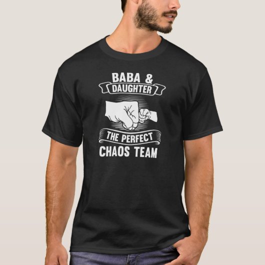 Baba & Tochter Team Baba & Tochter T-Shirt (Vorderseite)