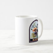Baba Vintage Floral Großmutter Kaffeetasse (VorderseiteRechts)