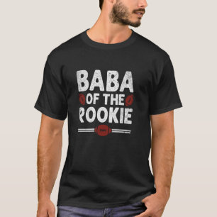 Baba vom Rookie Baba Großvater Vatertag T-Shirt