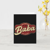 Baba wie ein Großvater, aber Cooler - arabisch Bab Karte (Gelbe Blume)