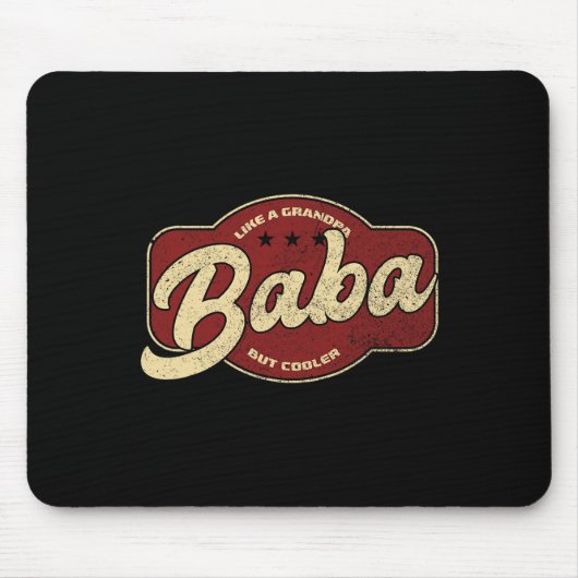 Baba wie ein Großvater, aber Cooler - arabisch Bab Mousepad (Vorne)