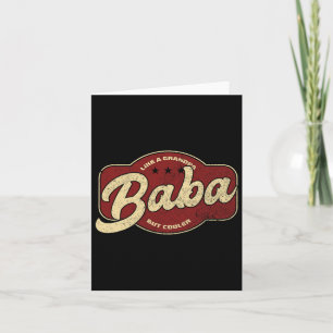 Baba wie ein Opa, aber cooler - Baba Arabisch  Karte