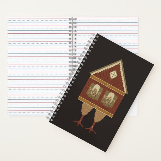 Baba Yaga A5 Notebook Notizblock (Innen)