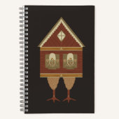 Baba Yaga A5 Notebook Notizblock (Vorderseite)