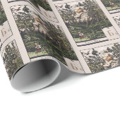 Baba Yaga Geschenkpapier Klein (Rolleneckpunkt)