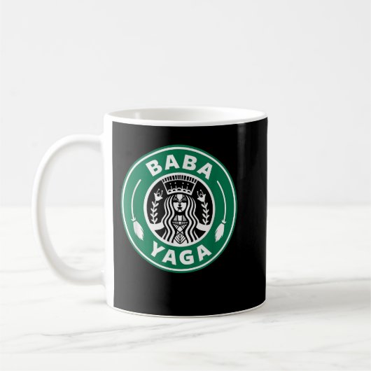 BABA YAGA Kaffee Brewing Slavic Hexenpo Kaffeetasse (Links)