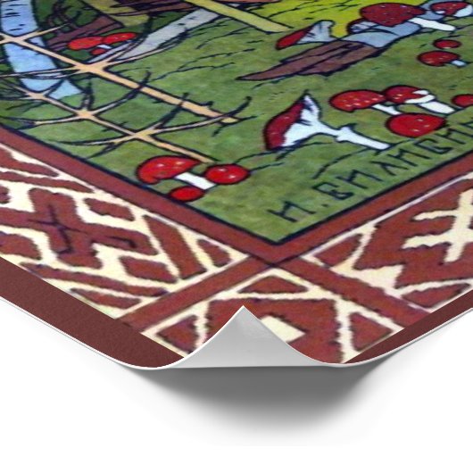 Baba Yaga Poster (Ecke)